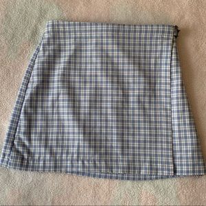 Blue Grid skirt